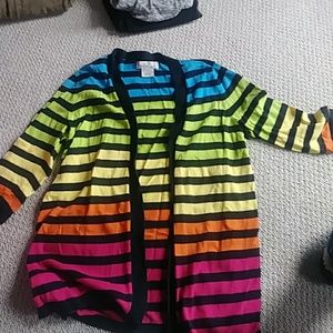 Multicolor cardiga
